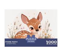 。 Puzzles for Adults 1000 Milu Deer, Puzzles for Adults, Challenging Puzzles, Puzzle Game for The Whole for Women, Gifts for Men 38x26cm/1000pcs