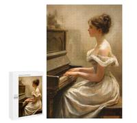 Puzzles for Adults 1000 PCS A Serenade at The Piano Jigsaw for Adults Relaxing Games Analysis And Logic Unique Birthday And Xmas Gifts 1000 PCS