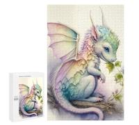 Puzzles for Adults 1000 PCS Adorable Little Dragon Jigsaw Puzzles for Teenagerss Stress Reliever Educational Challenge Christmas Birthday Gifts 1000 PCS