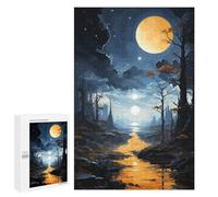 Puzzles for Adults 1000 PCS Ancient Natural Jigsaw for Adults Relaxing Games Analysis And Logic Unique Birthday And Xmas Gifts 1000 PCS