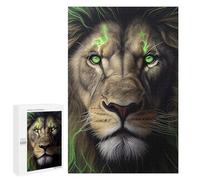Puzzles for Adults 1000 PCS Angry Lion Lightning Jigsaws for Adults Relaxing Games Enhance Memory Unique Birthday And Xmas Gifts 1000 PCS