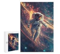 Puzzles for Adults 1000 PCS Astronaut in Space-21 Puzzles for Teenagers Staycation Kill Time Help The Brain Exercise Unique Birthday And Xmas Gifts 1000 PCS