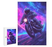 Puzzles for Adults 1000 PCS Astronaut Motor in Space Jigsaw for Adults Relaxing Games Analysis And Logic Unique Birthday And Xmas Gifts 1000 PCS