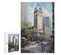 Puzzles for Adults 1000 PCS Boston Art USA Jigsaw for Adults Relaxing Games Analysis And Logic Unique Birthday And Xmas Gifts 1000 PCS