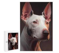 Puzzles for Adults 1000 PCS Bull Terrier Oil Paint Jigsaws for Adults Relaxing Games Enhance Memory Unique Birthday And Xmas Gifts 1000 PCS