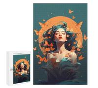 Puzzles for Adults 1000 PCS Butterfly Blessing Puzzles for Adults Hands-on Game But Fun And Humorous Christmas Birthday Gifts 1000 PCS