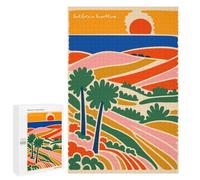 Puzzles for Adults 1000 PCS California Coastline Landscape Art Print Jigsaw for Teenagerss Pattern Assembly Parent-child Interaction Beautiful Design Game 1000 PCS