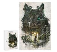 Puzzles for Adults 1000 PCS Cat Dreams of Leaving Jigsaw for Teenagerss Pattern Assembly Parent-child Interaction Beautiful Design Game 1000 PCS