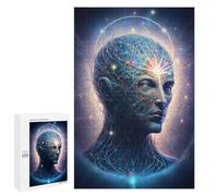 Puzzles for Adults 1000 PCS Cosmic Mind Portrait Puzzles for Adults Hands-on Game But Fun And Humorous Christmas Birthday Gifts 1000 PCS