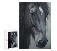 Puzzles for Adults 1000 PCS Cute Wet Horse Jigsaw for Adults Relaxing Games Analysis And Logic Unique Birthday And Xmas Gifts 1000 PCS