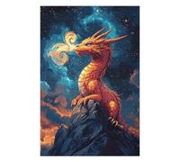 Puzzles for Adults 1000 PCS Dragon in The Cosmos Jigsaws for Adults Hands-on Game Precision Cutting Fun at Home Activities, 1000 PCS