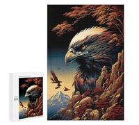 Puzzles for Adults 1000 PCS Eagle Majesty in Nature Puzzles for Adults Family Games Stress Reliever Unique Birthday And Xmas Gifts 1000 PCS