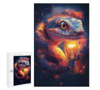 Puzzles for Adults 1000 PCS Electric Snake Illumination Puzzle For Teenagers Improve Memory Challenging To Complete Challenging Family Fun Game 1000 PCS