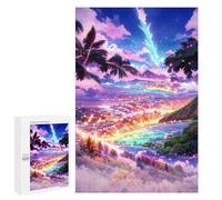Puzzles for Adults 1000 PCS Enchanted Tropical Paradise Puzzles for Adults Family Games Stress Reliever Unique Birthday And Xmas Gifts 1000 PCS