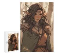 Puzzles for Adults 1000 PCS Epic Elf Druid Jigsaw for Adults Relaxing Games Analysis And Logic Unique Birthday And Xmas Gifts 1000 PCS
