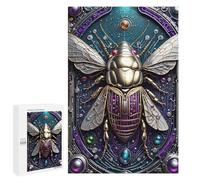 Puzzles for Adults 1000 PCS Galactic Cicada Chronicles Jigsaw Puzzles for Teenagerss Stress Reliever Educational Challenge Christmas Birthday Gifts 1000 PCS