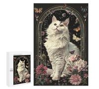 Puzzles for Adults 1000 PCS Japanese Bobtail Puzzle for Adults Family Games Hand Speed Race Unique Birthday And Xmas Gifts 1000 PCS