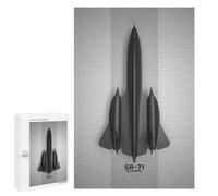 Puzzles for Adults 1000 PCS Lockheed SR71 Blackbird Jigsaw for Adults Relaxing Games Analysis And Logic Unique Birthday And Xmas Gifts 1000 PCS