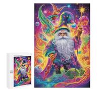Puzzles for Adults 1000 PCS Magical Wizard Art Print Puzzle For Teenagers Improve Memory Challenging To Complete Challenging Family Fun Game 1000 PCS
