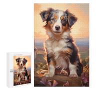 Puzzles for Adults 1000 PCS Miniature American Shepher Puzzles for Adults Family Games Stress Reliever Unique Birthday And Xmas Gifts 1000 PCS