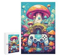 Puzzles for Adults 1000 PCS Mushroom Kingdom Controller-1 Puzzles for Adults Family Games Stress Reliever Unique Birthday And Xmas Gifts 1000 PCS