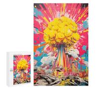 Puzzles for Adults 1000 PCS Nuclear Explosion Jigsaws for Adults Relaxing Games Enhance Memory Unique Birthday And Xmas Gifts 1000 PCS