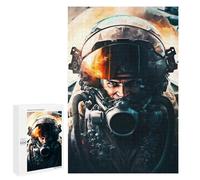 Puzzles for Adults 1000 PCS Paint Fighter Pilots Jigsaw for Adults Relaxing Games Analysis And Logic Unique Birthday And Xmas Gifts 1000 PCS