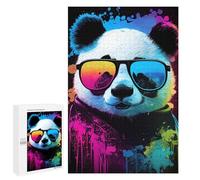 Puzzles for Adults 1000 PCS Panda Animal PopArt Jigsaw for Adults Relaxing Games Analysis And Logic Unique Birthday And Xmas Gifts 1000 PCS