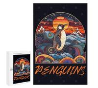 Puzzles for Adults 1000 PCS Penguins Jigsaws for Adults Relaxing Games Enhance Memory Unique Birthday And Xmas Gifts 1000 PCS