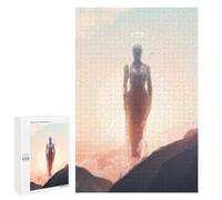 Puzzles for Adults 1000 PCS Pestilenia Angel of Decay Jigsaw for Teenagerss Pattern Assembly Parent-child Interaction Beautiful Design Game 1000 PCS