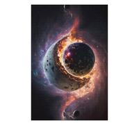 Puzzles for Adults 1000 PCS Planetary Convergence Cosmic Dance Jigsaws for Adults Hands-on Game Precision Cutting Fun at Home Activities, 1000 PCS