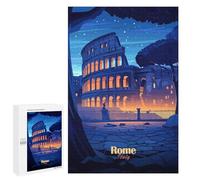 Puzzles for Adults 1000 PCS Puzzles Colosseum Night View Puzzles for Adults Family Game Presents for Women for Birthday, Chrismas 1000 PCS