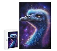 Puzzles for Adults 1000 PCS Puzzles Cosmic Emu Portrait-4 Puzzles for Adults Brain Teaser Game Perfect Decoration Deal As Gifts for The Whole Family 1000 PCS