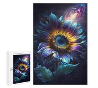Puzzles for Adults 1000 PCS Puzzles Cosmic Sunflower Bloom-8 Puzzles for Adults Brain Teaser Game Perfect Decoration Deal As Gifts for The Whole Family 1000 PCS
