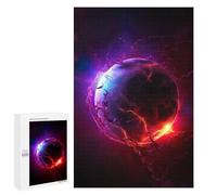 Puzzles for Adults 1000 PCS Puzzles Electrified Purple Planet Puzzles for Adults Family Game Presents for Women for Birthday, Chrismas 1000 PCS