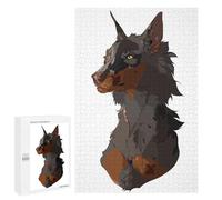 Puzzles for Adults 1000 PCS Puzzles Face Dog Puzzles for Adults Toy Wall Decor Difficult Hard Help The Brain Exercise 1000 PCS