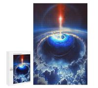 Puzzles for Adults 1000 PCS Puzzles Galactic Portal Unveiled Adult Jigsaw Puzzles Family Activities Difficult And Challenge for Is Ideal As A Gift 1000 PCS