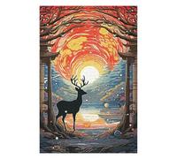 Puzzles for Adults 1000 PCS Puzzles Gate Forest Japan Adult Jigsaw Puzzle Toy Wall Decor Hand Speed Race Deal As Gifts for The Whole Family 1000 PCS