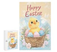 Puzzles for Adults 1000 PCS Puzzles Happy Easter Puzzles for Adults Toy Wall Decor Difficult Hard Help The Brain Exercise 1000 PCS