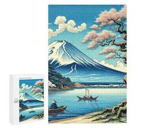 Puzzles for Adults 1000 PCS Puzzles Japanese Nature Landscape Puzzles for Adults Toy Wall Decor Difficult Hard Help The Brain Exercise 1000 PCS