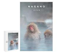 Puzzles for Adults 1000 PCS Puzzles Jigokudani Monkey Jigsaws for Adults Family Games Difficult Hard Deal As Gifts for The Whole Family 1000 PCS