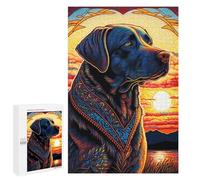 Puzzles for Adults 1000 PCS Puzzles Labrador Retriever Style 2 Puzzles for Adults Toy Wall Decor Difficult Hard Help The Brain Exercise 1000 PCS