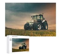 Puzzles for Adults 1000 PCS Puzzles Powerful Farm Tractor in Action -5 Jigsaws for Adults Family Games But Fun And Humorous for Birthday, Chrismas 1000 PCS