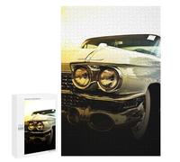 Puzzles for Adults 1000 PCS Puzzles Rare Classic Cars Puzzles for Adults Toy Wall Decor Difficult Hard Help The Brain Exercise 1000 PCS