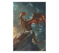 Puzzles for Adults 1000 PCS Puzzles Realistic Mystical Dragon Adult Jigsaw Puzzle Toy Wall Decor Hand Speed Race Deal As Gifts for The Whole Family 1000 PCS