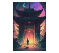 Puzzles for Adults 1000 PCS Puzzles Shinto Shrine V4 Adult Jigsaw Puzzle Toy Wall Decor Hand Speed Race Deal As Gifts for The Whole Family 1000 PCS