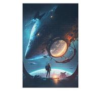 Puzzles for Adults 1000 PCS Puzzles Space Station Odyssey -8 Adult Jigsaw Puzzle Toy Wall Decor Hand Speed Race Deal As Gifts for The Whole Family 1000 PCS