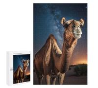 Puzzles for Adults 1000 PCS Puzzles Spirit Animal Camel Puzzles for Adults Toy Wall Decor Difficult Hard Help The Brain Exercise 1000 PCS