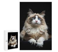 Puzzles for Adults 1000 PCS Ragdoll Puzzles for Adults Hands-on Game But Fun And Humorous Christmas Birthday Gifts 1000 PCS