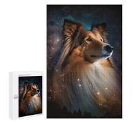 Puzzles for Adults 1000 PCS Rough Collie Style 5 Jigsaws for Adults Relaxing Games Enhance Memory Unique Birthday And Xmas Gifts 1000 PCS